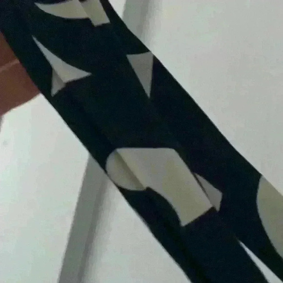 NWOT Ann Taylor navy and blue, wide strap tank with front ruching; size 14 - Picture 3 of 6